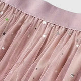 Colette Sukně s Flitry a Nařaseným Lemem s Vysokým Pasem