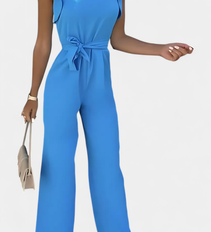 Shalonda Mono Elegantní bez Rukávů s Mašlí