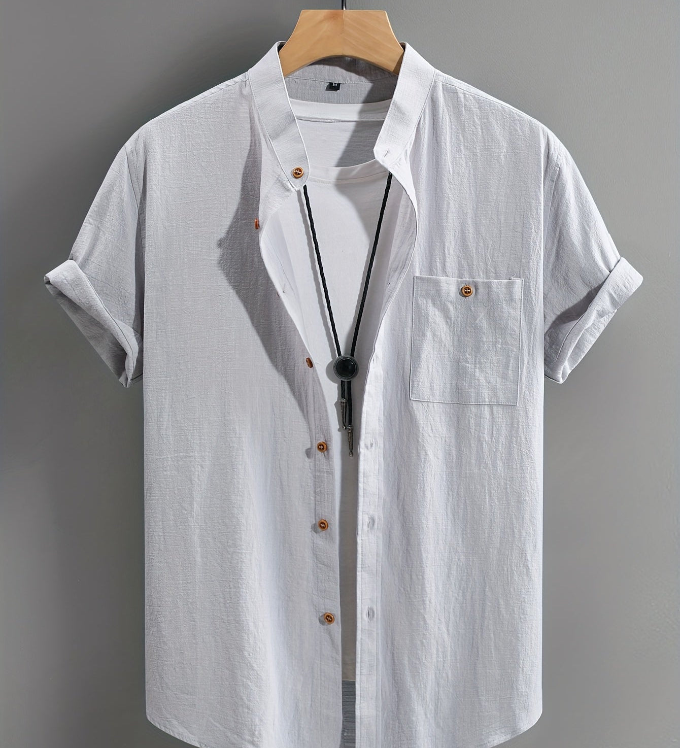 Pohodlná košile s krátkým rukávem