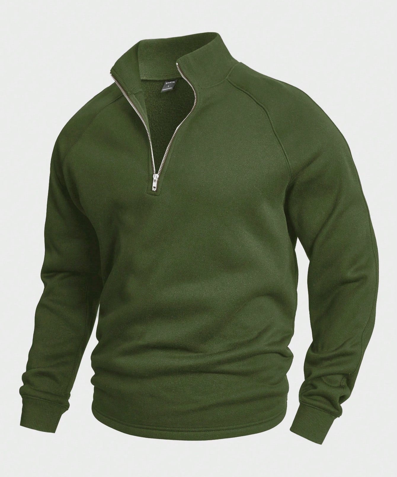 António - Pullover com fecho de meia altura