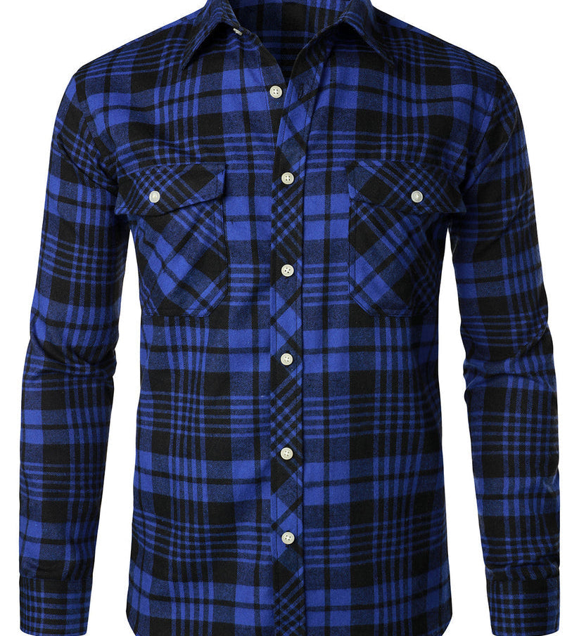 Elegantní kostkovaná košile