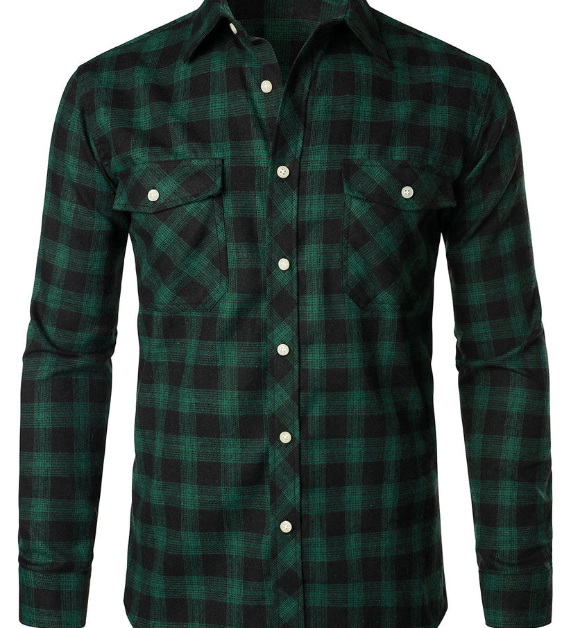 Elegantní kostkovaná košile