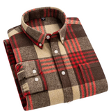 Givalli - Kostkovaná bavlněná košile