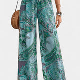 Vitoria Letní Kalhoty s Širokými Nohavicemi