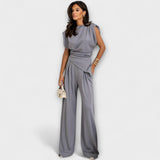 Michaela - Asymetrická souprava s dramatickými rameny