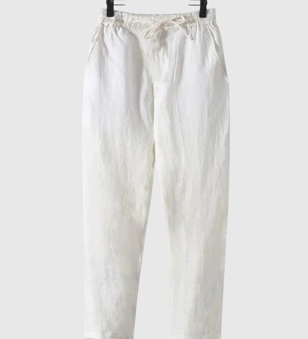 Lněné kalhoty Palm Springs