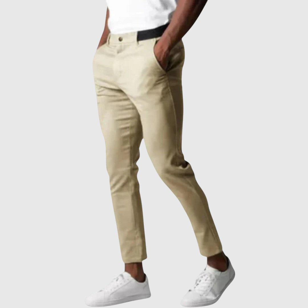 Kalhoty Elio Stretch z bavlny