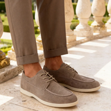 Elegantní semišové boty