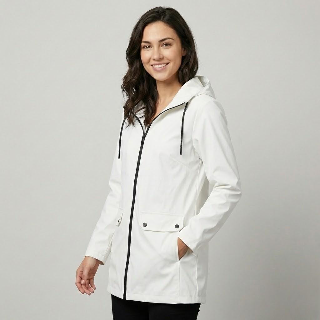 Parka leve com capuz | Corte direito | Estilo funcional urbano