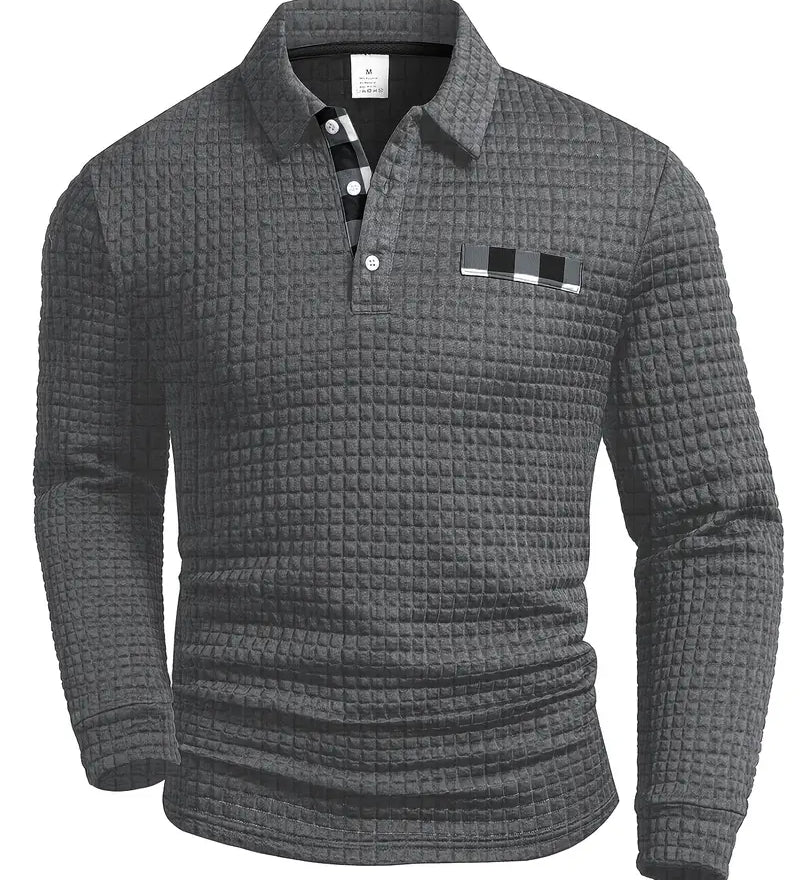 Polo triko s žebrováním