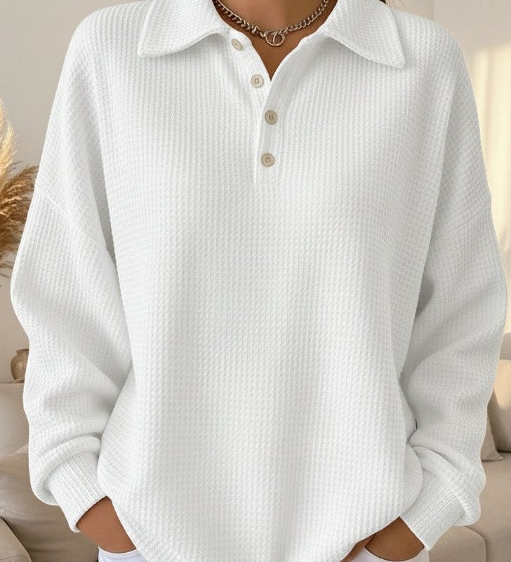 Ava | Měkký pletený polo svetr