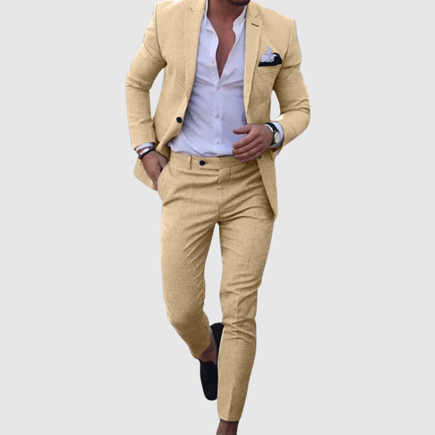 Elegantní pánský oblek (sako + kalhoty)