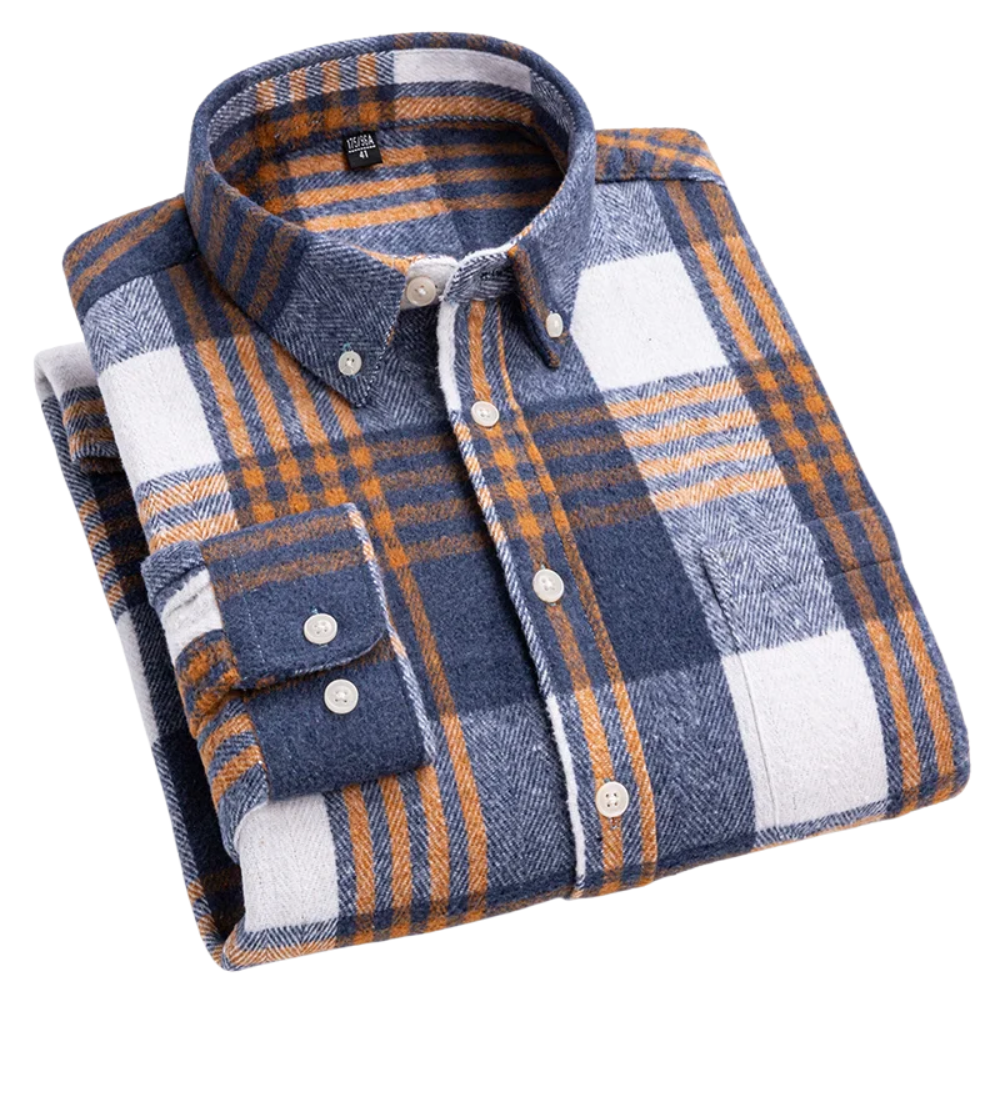 Givalli - Kostkovaná bavlněná košile