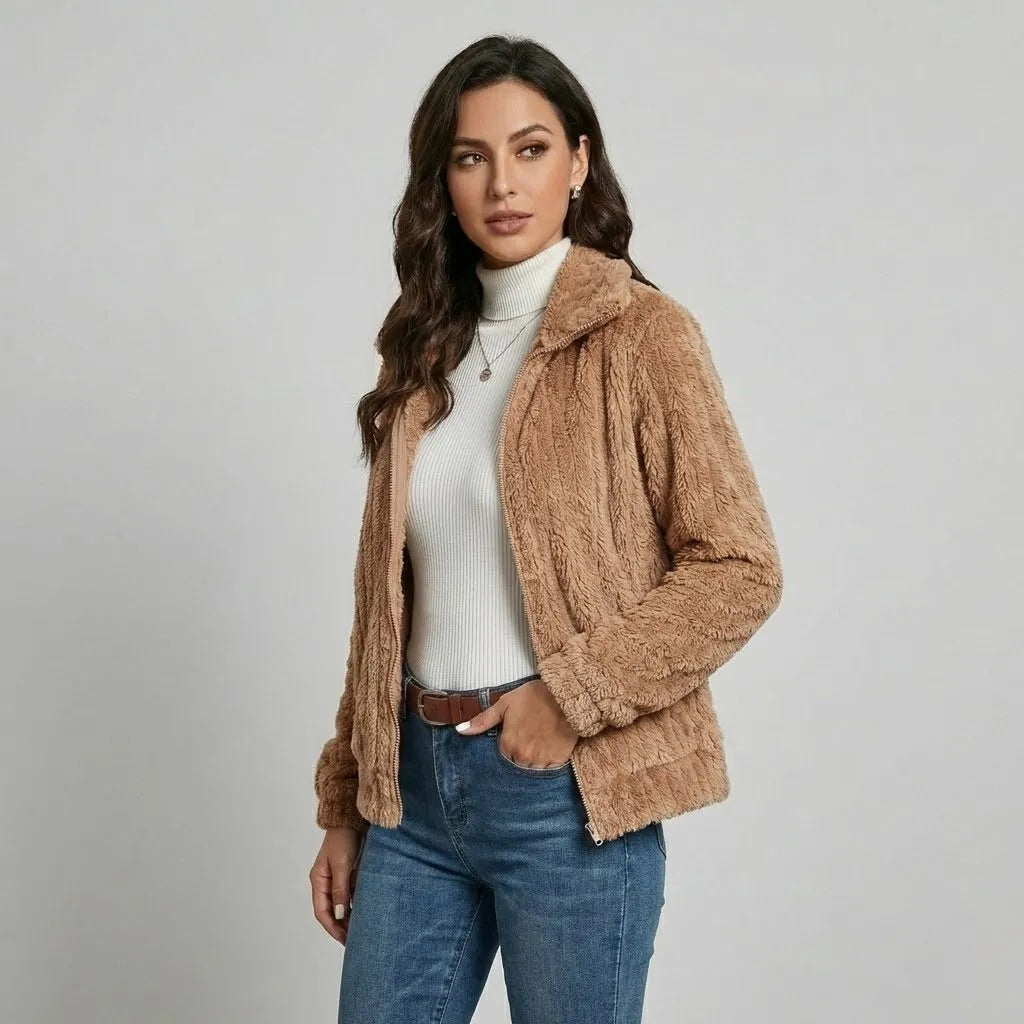 Casaco casual em mistura macia | Corte confortável | Uso quotidiano elegante