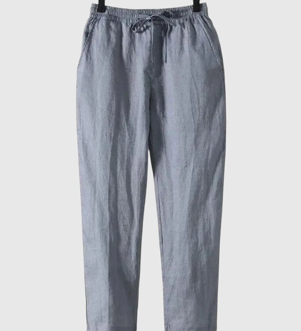 Lněné kalhoty Palm Springs