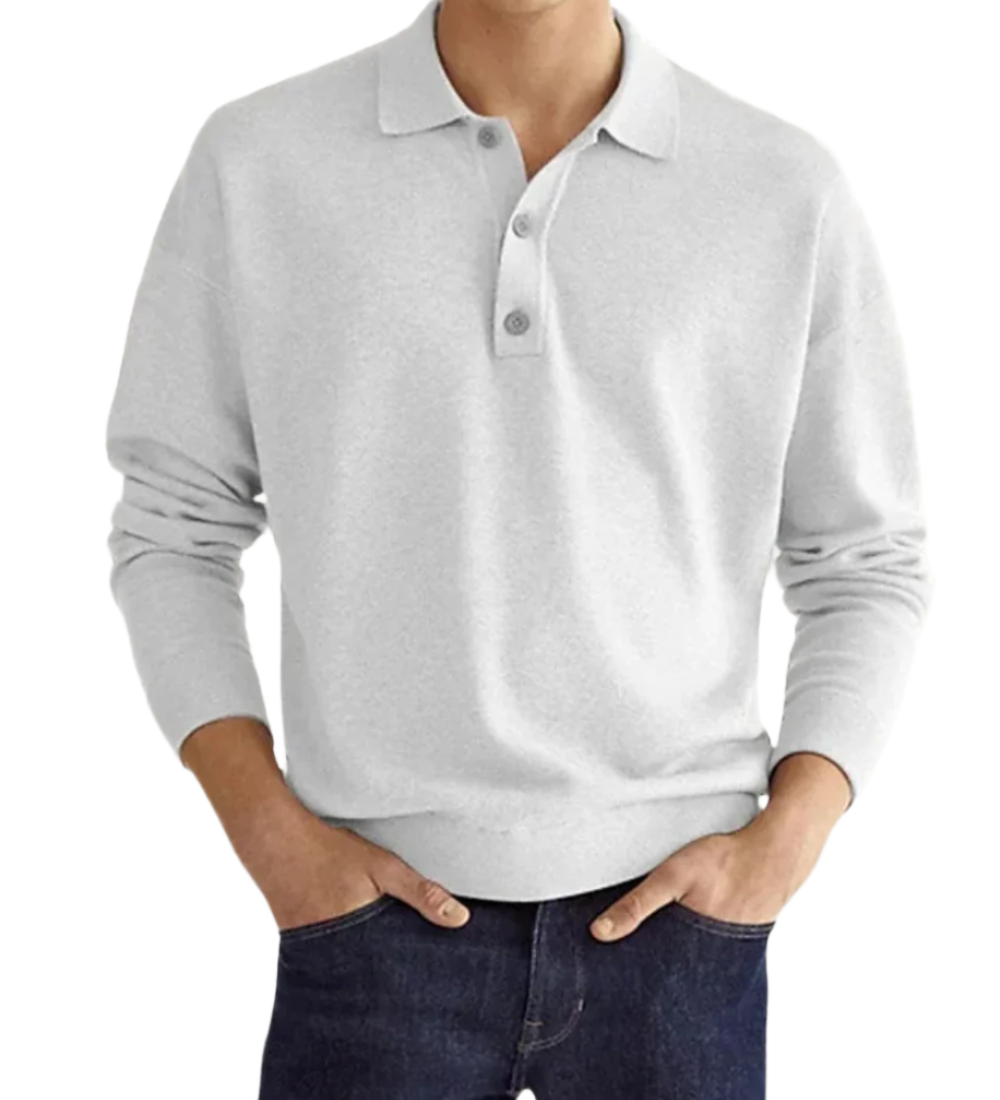 Elegantní polo svetr