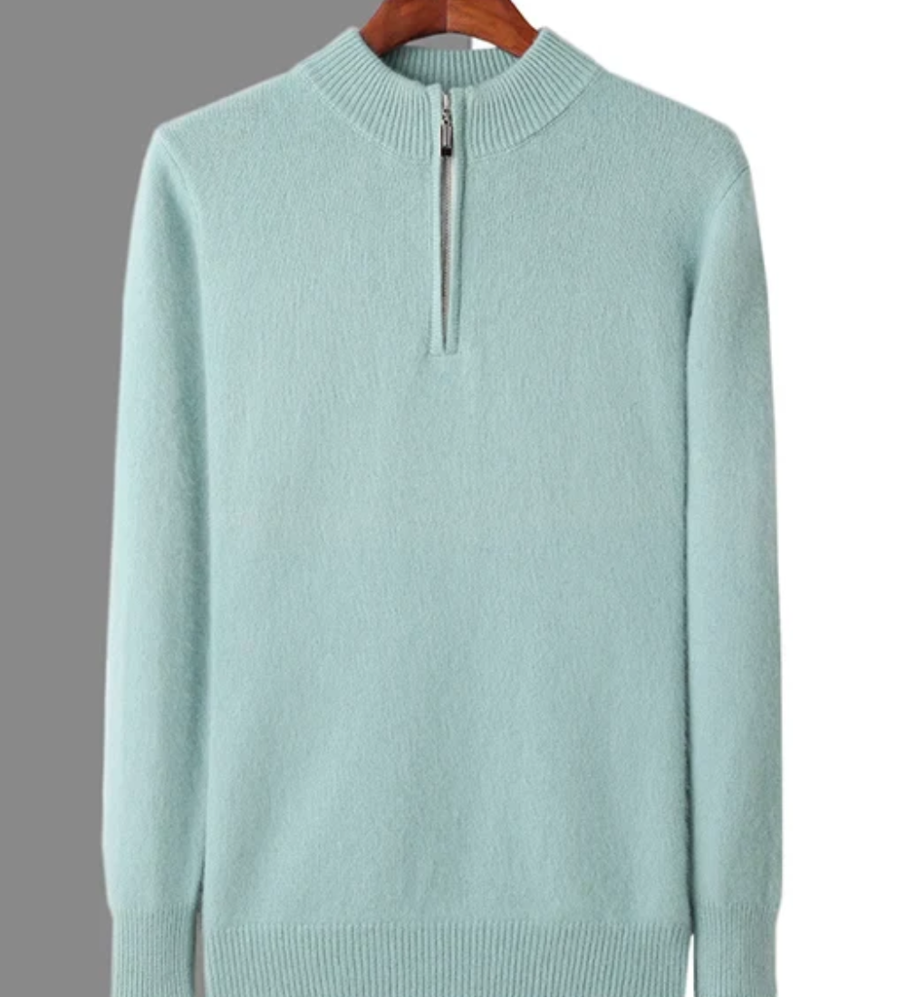 Kardigan z kašmíru Genève se zipem