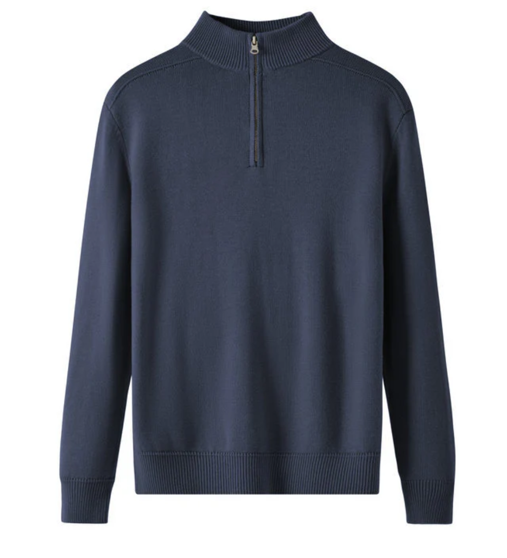 Merino Capri svetr s zipem