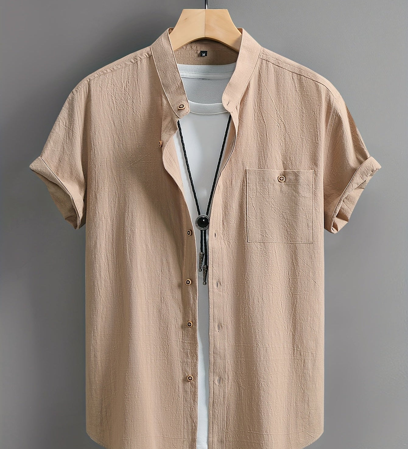 Pohodlná košile s krátkým rukávem