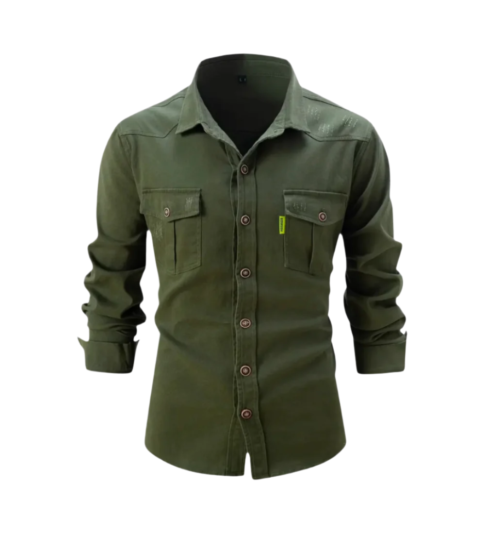 Casual džínová košile