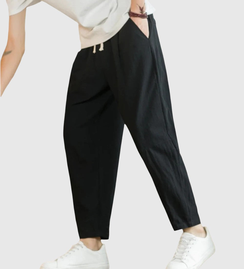 Kalhoty z bavlny Roma