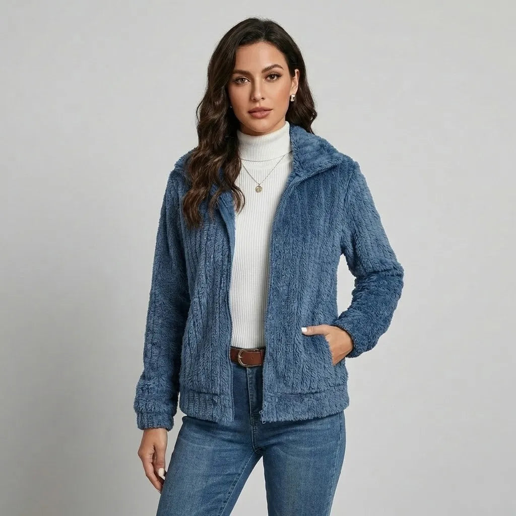 Casaco casual em mistura macia | Corte confortável | Uso quotidiano elegante