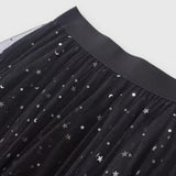 Colette Sukně s Flitry a Nařaseným Lemem s Vysokým Pasem