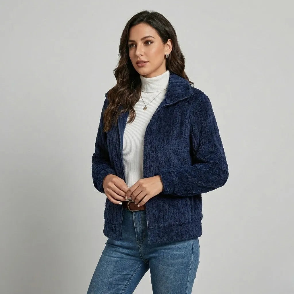 Casaco casual em mistura macia | Corte confortável | Uso quotidiano elegante