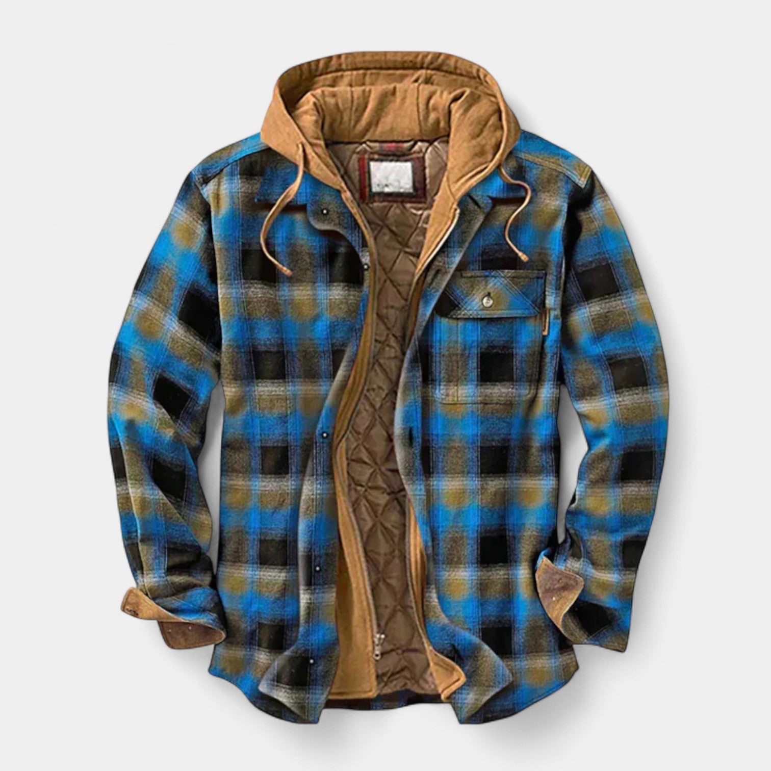 Thomas – Stylová patchworková bunda pro sebevědomé muže