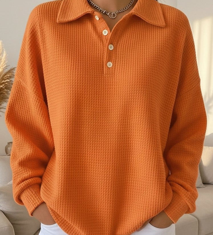 Ava | Měkký pletený polo svetr