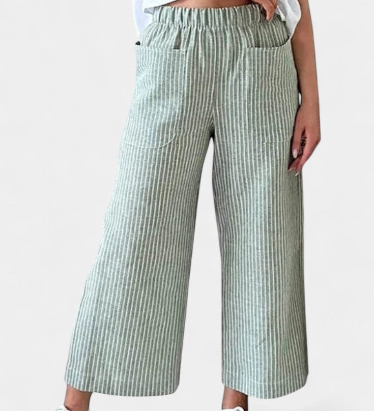 Lumiere Lehká Kalhoty s Uvolněným Střihem