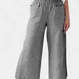 Lumiere Lehká Kalhoty s Uvolněným Střihem