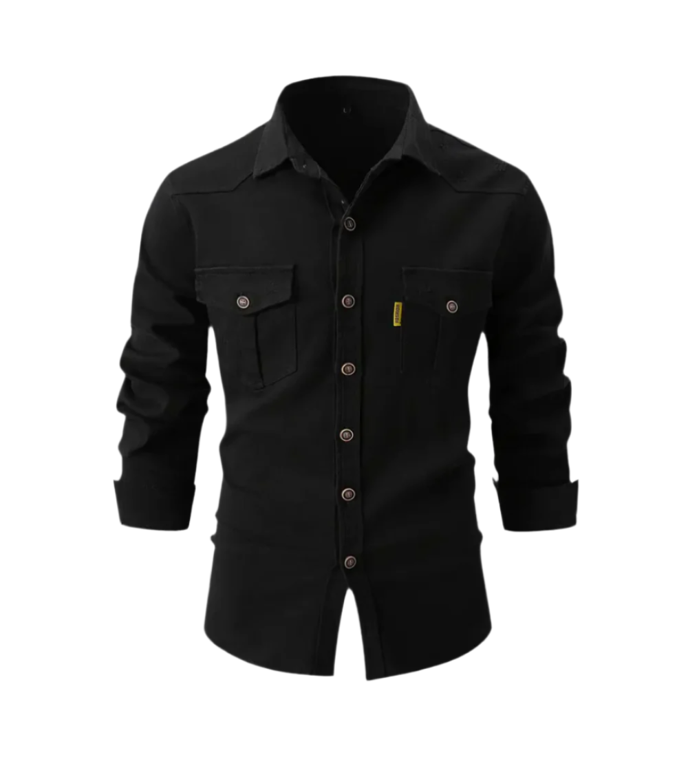 Casual džínová košile