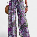 Vitoria Letní Kalhoty s Širokými Nohavicemi