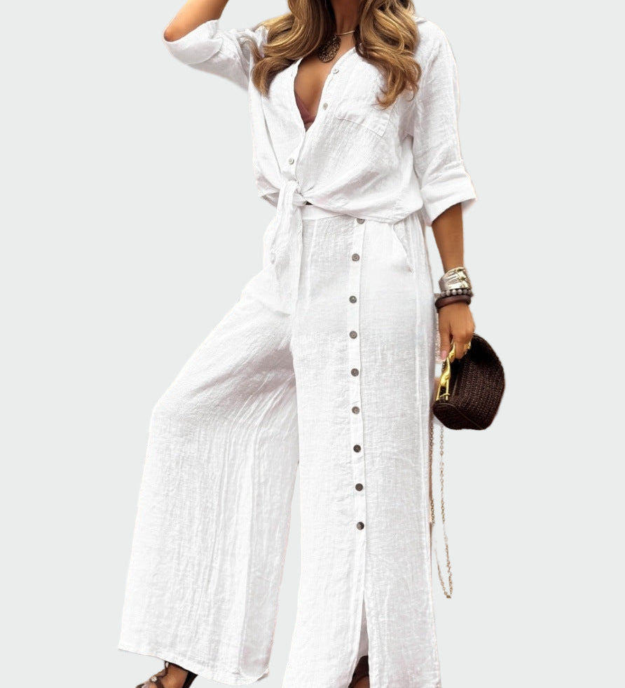 Mia - Dámský, moderní, jednobarevný, dvoudílný kostým