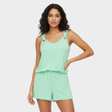 Laura - Sada bezrukávé blůzy se šortkami