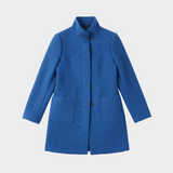 Lidia - Bunda s vysokým límcem ze směsi vlny