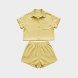 Karolína - Pohodlná souprava s košilí a šortkami