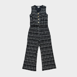 Jasmína – Dvoudílný set s výstřihem do V a kalhotami