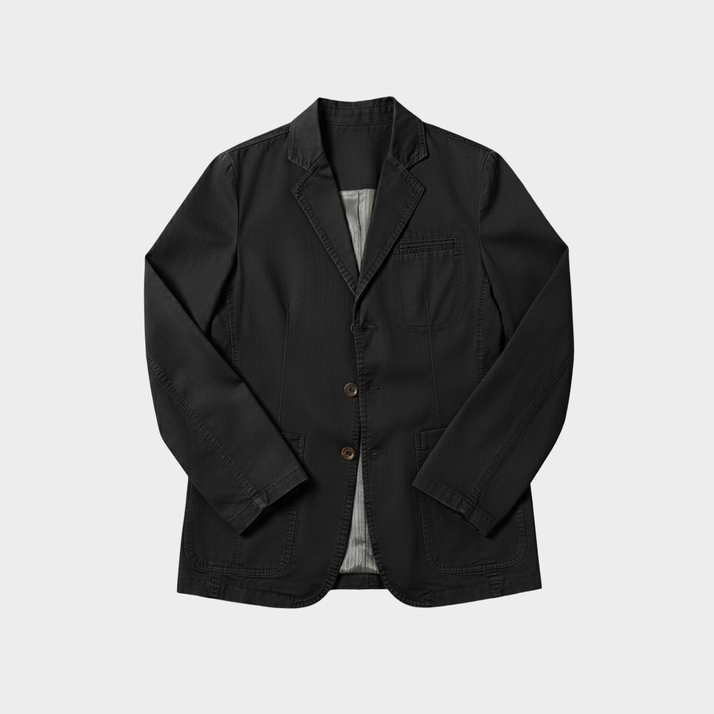 Alessio - Elegantní Casual Blazer z Prémiové Bavlny