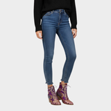 Meda - Kožené boty s květinami