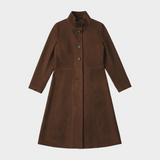 Anna – Široký semišový kabát