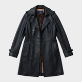 Laura - Elegantní 3/4 kožený kabát