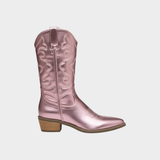 Aneta - Metalické kovbojské boty