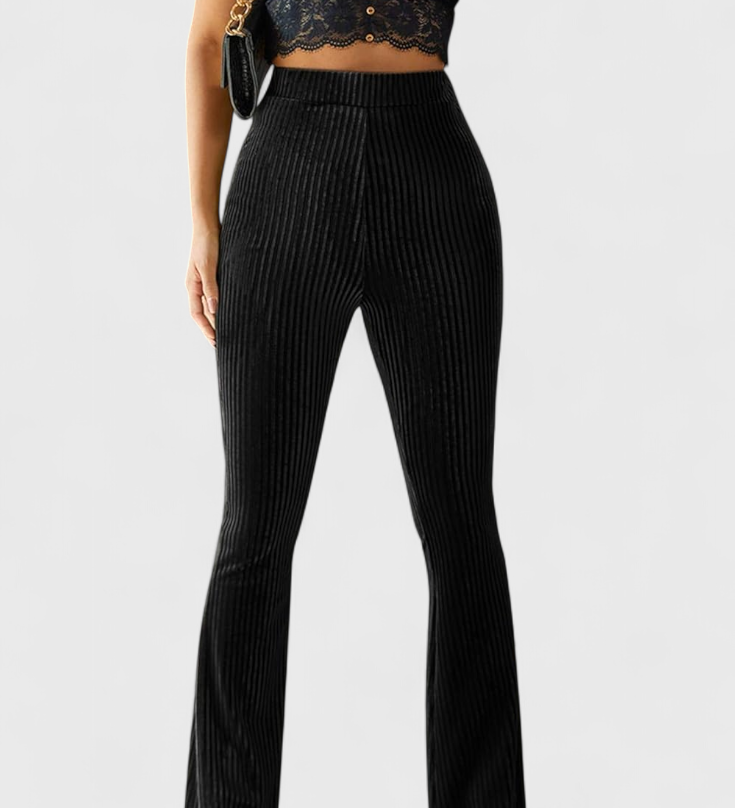 Liset Kalhoty s Rozšířenými Nohavicemi z Manšestru