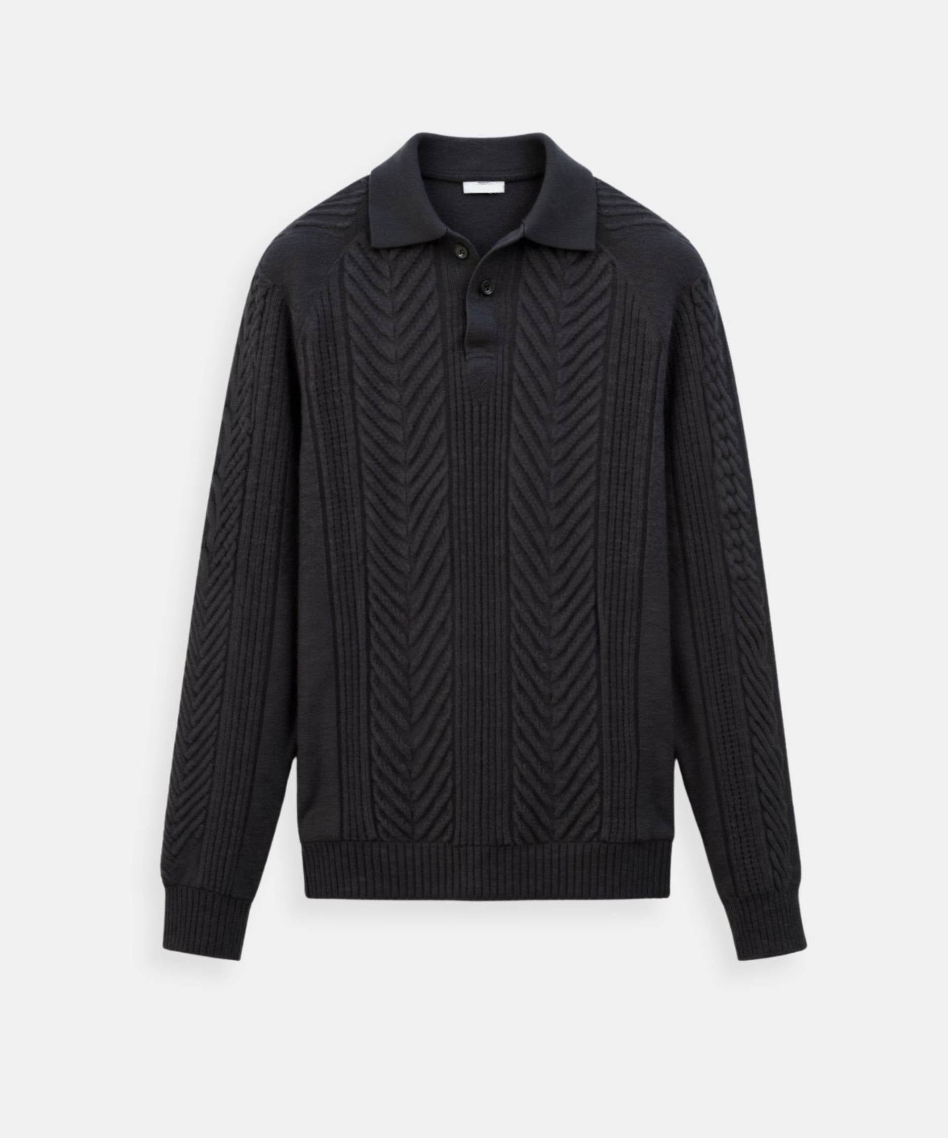 Sweater de Malha Misturada - Relaxada