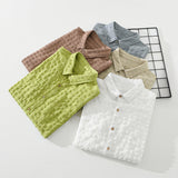 Pohodlná košile s texturou