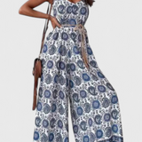 Gabriella Mono s Širokými Nohavicemi a Odvážným Vzorem