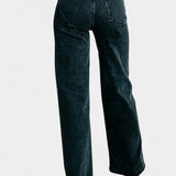 Evian džíny s roztrhaným rovnýma nohama a kamínky