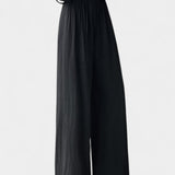 Ilyana Kalhoty s Vysokým Pasem a Širokými Nohavicemi